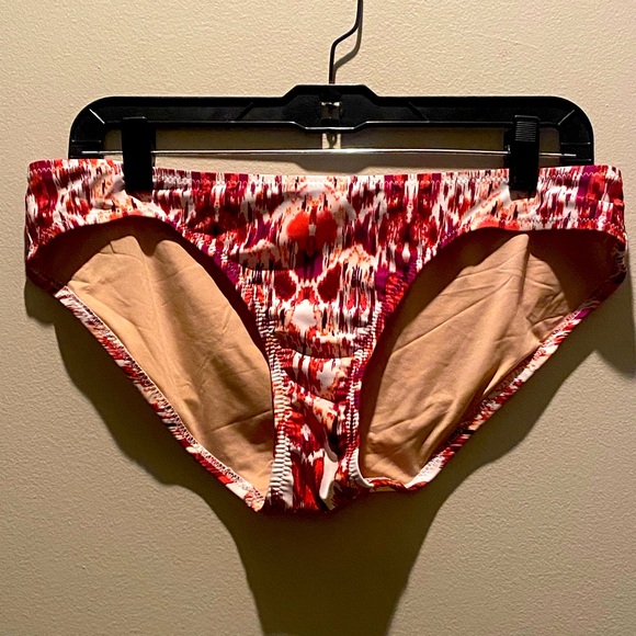 2/$35 A Pea in the Pod Maternity Strapless 2 pc Bathing Suit L Top M Bottom - Picture 3 of 4